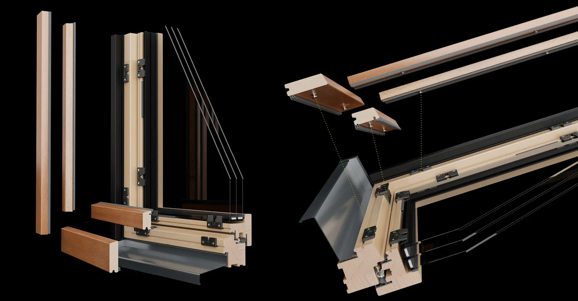 Sistema SlideClick de TWINDOW con carcasa exterior sustituible